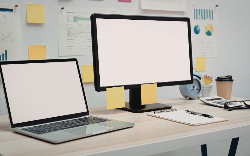 ディスプレイの正しい高さ