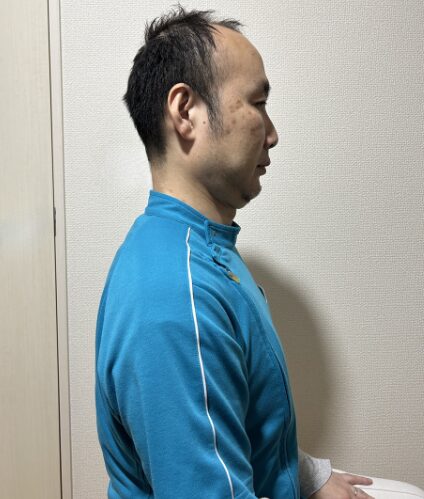顎引きストレッチのやり方